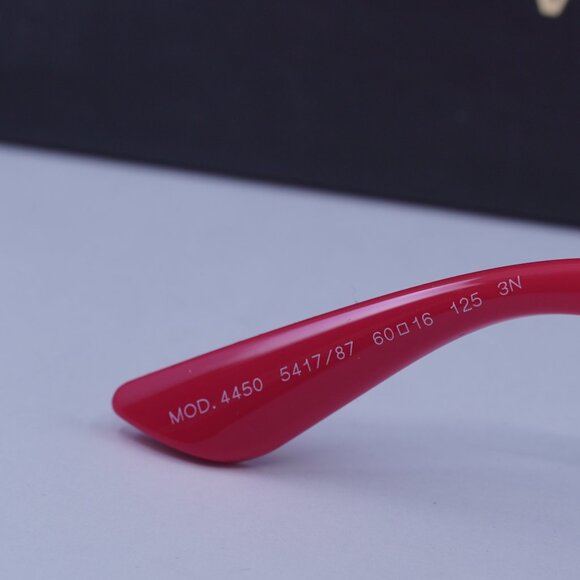 Versace VE4450 541787 Cat Eye Sunglasses – Pink/Dark Grey - Picture 8 of 10